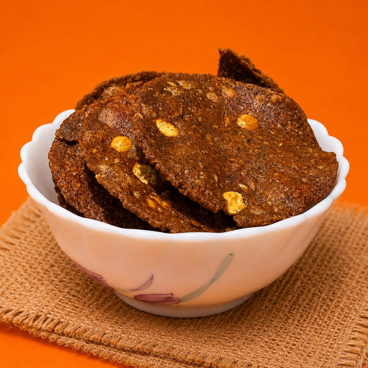 Ragi ( Finger Millet ) Roasted Gram - Thattai