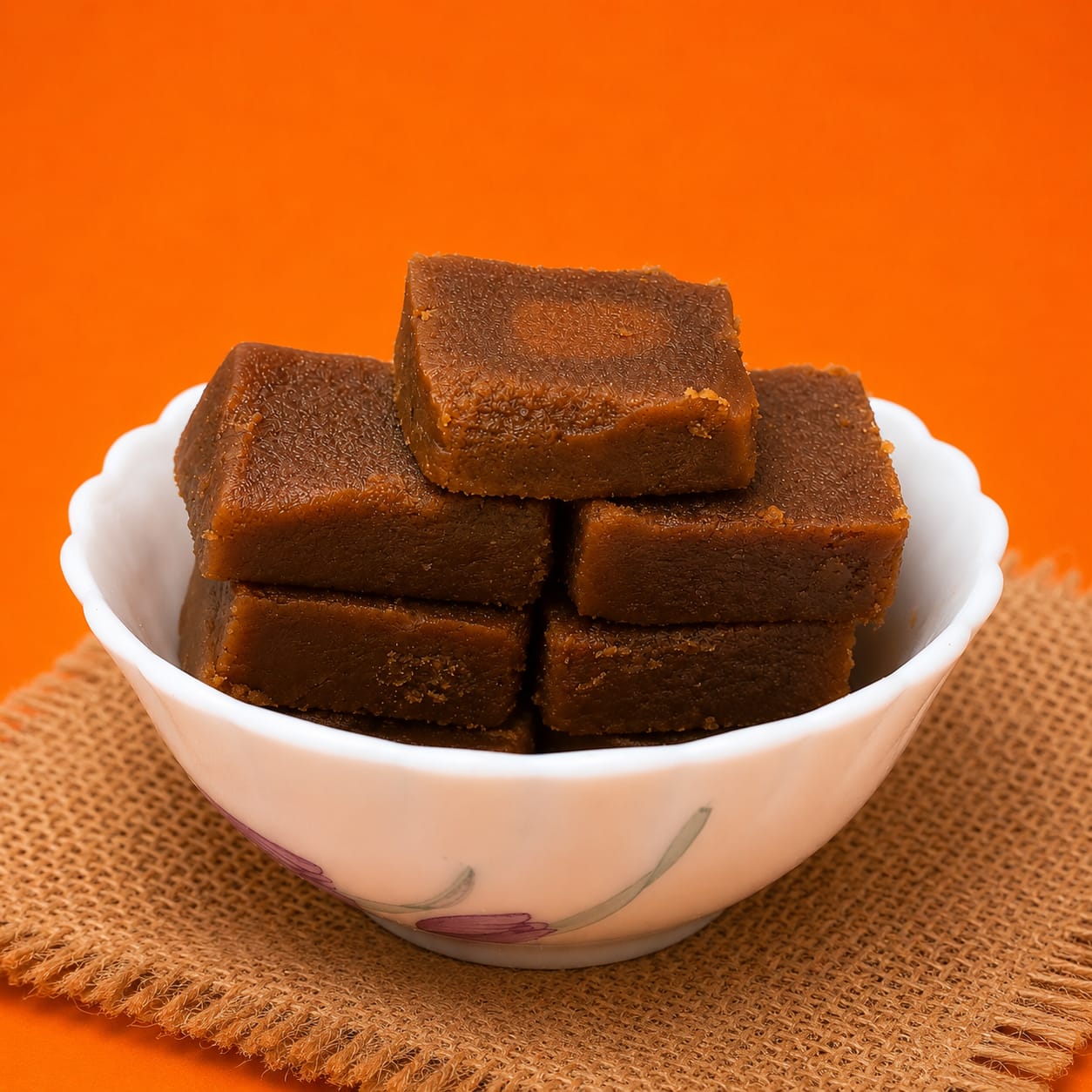 Ghee Karupatti (Palm Jaggery) Mysore Pak